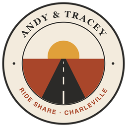 Andy & Tracey Rideshare Services Charleville logo